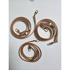 크로스끈.생지가죽 태닝되는가죽, 스킨색