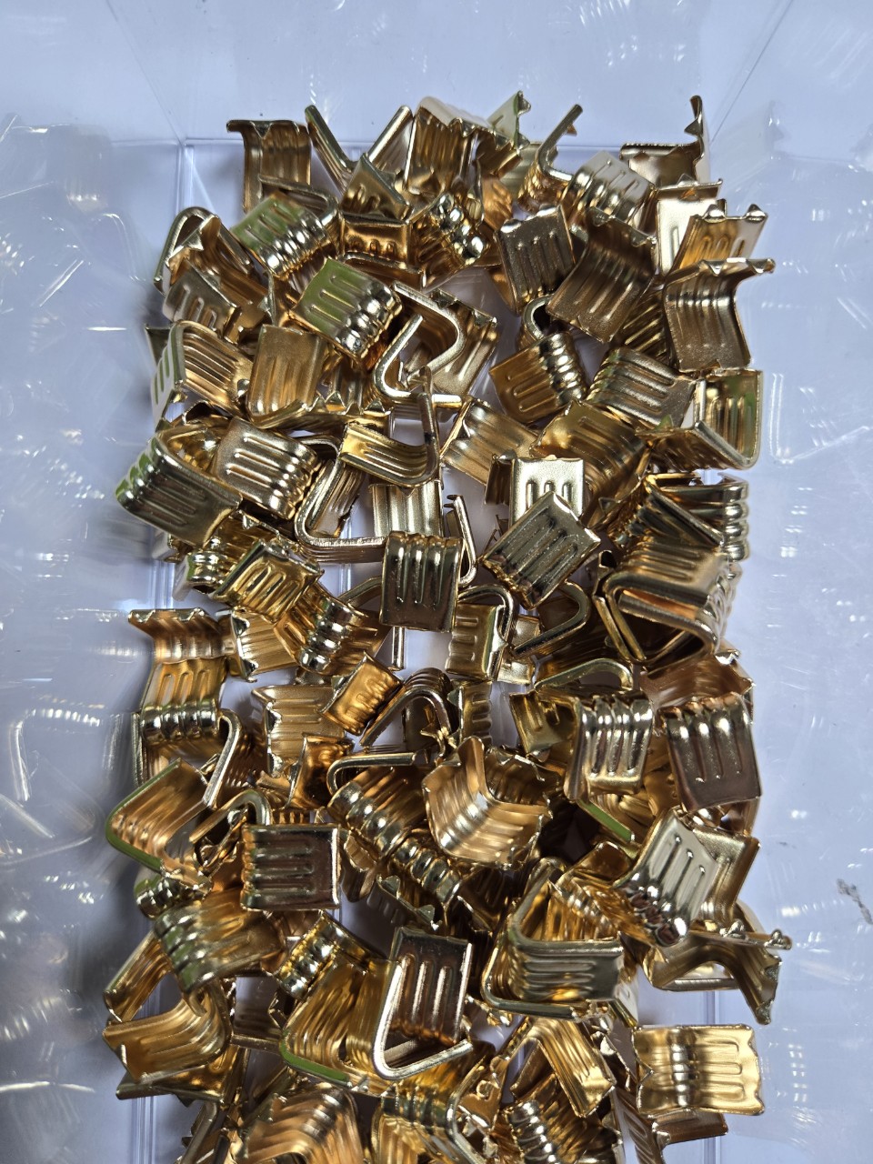 지퍼마감,대금색 6개